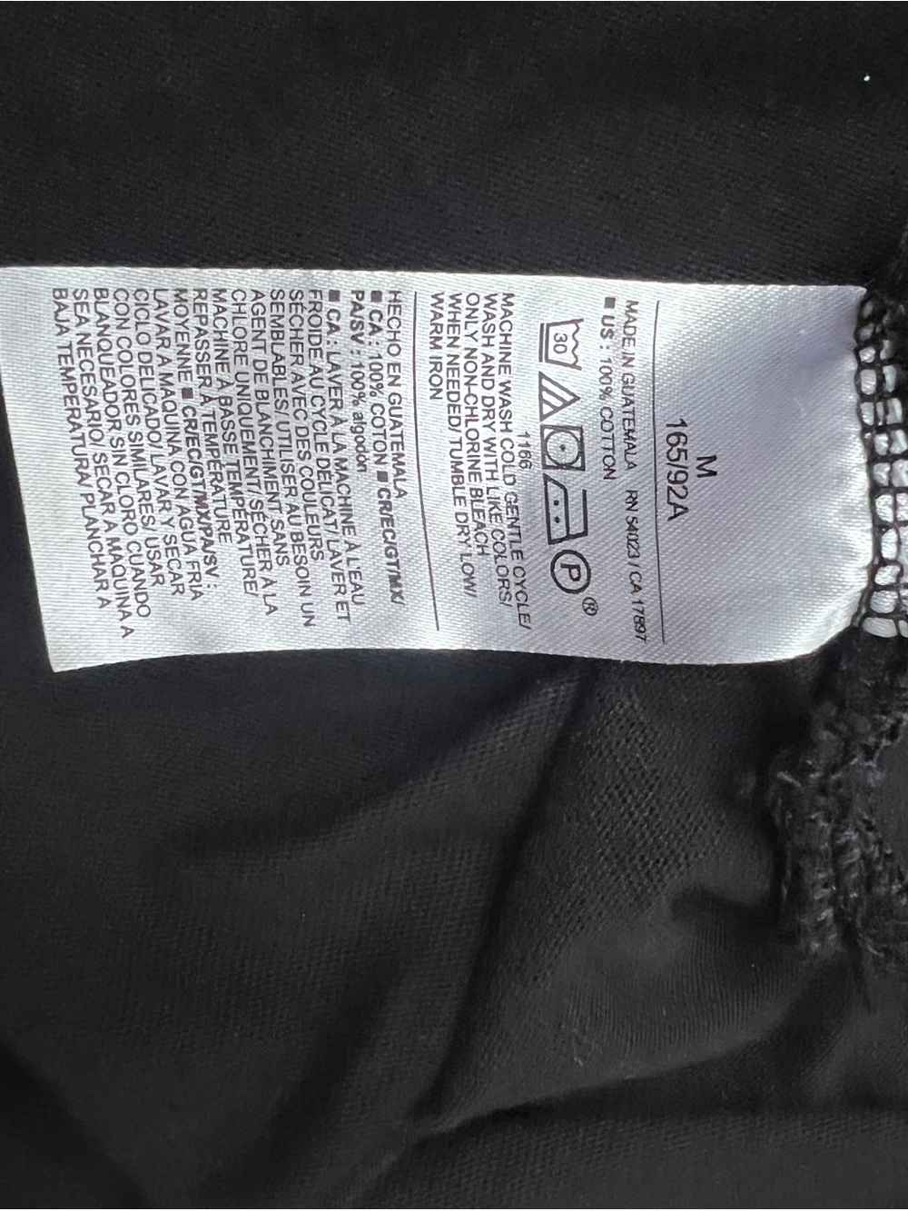 Old Navy Black Short Sleeve T-shirt dress - Picture 4 of 4